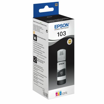 Doplniteľná farba Epson 103 Čierna 70 ml