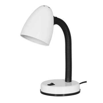 Stolná lampa Activejet AJE-BILL White Biela Čierna 60 W