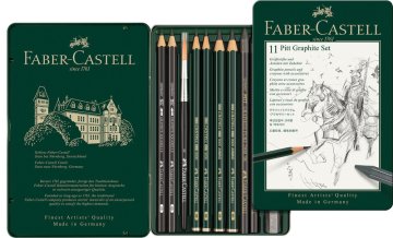 Faber Castell FC-112972 Grafitová súprava Faber-Castell Pitt 11-dielna