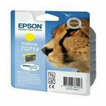 Originálne atramentové náplne Epson T0714 Žltá