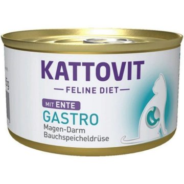 Mokré jedlo Kattovit Diet Gastro Kačica 85 g