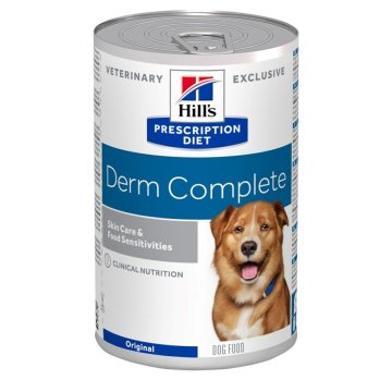 Mokré jedlo Hill's Canine Derm Complete 370 g