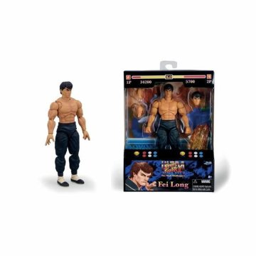 Skladacia figúrka Jada Street Fighters - Fei-Long 15 cm