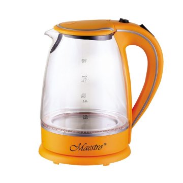 Kanvica Feel Maestro MR-064 Oranžová Transparentná Sklo 2000 W 1,7 L