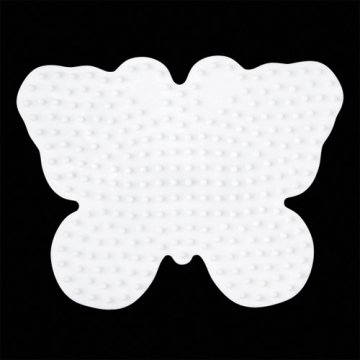 Hama nažehľovacie korálky Baseplate Butterfly White