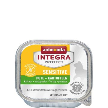 Krmivo pre mačky Animonda Integra Protect Sensitive Páv Zemiaky 100 g 100 L