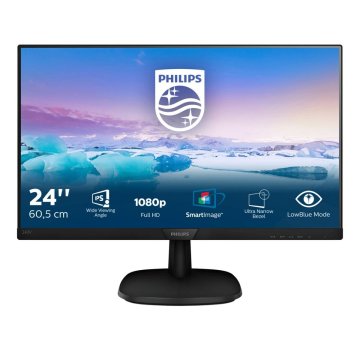 Monitor Philips 243V7QJABF/00 Full HD 23,8