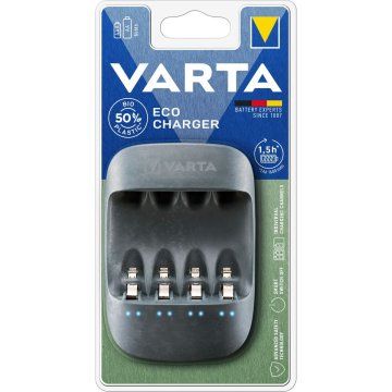 Nabíjačka batérií Varta Eco Charger 4 Batérie AA/AAA